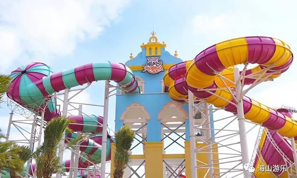 水滑道组合 水滑道组合