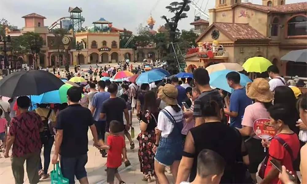 jinnianhui今年会游乐参与打造的欢乐海岸PLUS三天迎客超16万人！